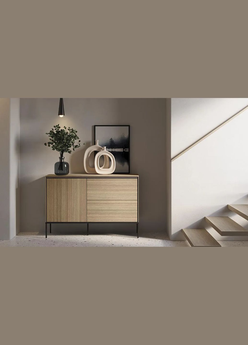 Комод малый 1д2ш Висо дуб LENART (354824474)