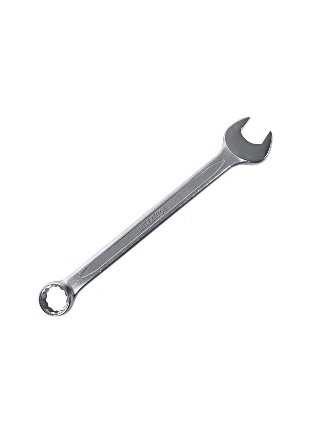 Ключ комбинированный 32 мм из Cr-V стали антикоррозийный для профессионального использования Intertool (332204836)