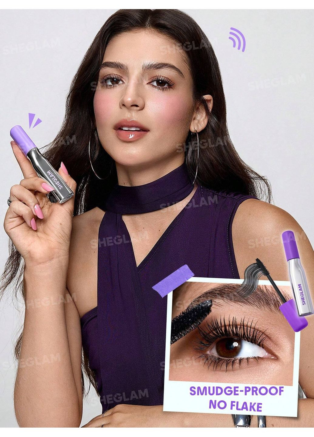 Тушь для ресниц Lashlighter Mega Boost Mascara, 8 мл Sheglam (367200167)