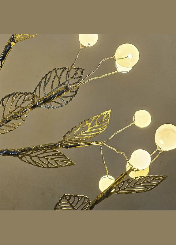 Светильник-ночник Y-2122 настольное 36 LED жемчужное дерево с лепестками USB сенсорный 15шт Lesko (349731718)