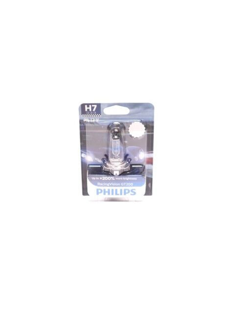 Лампа накаливания H7 RacingVision GT200 +200 12V 55W PX26d (выр-во) 12972RGTB1 Philips (332054684)