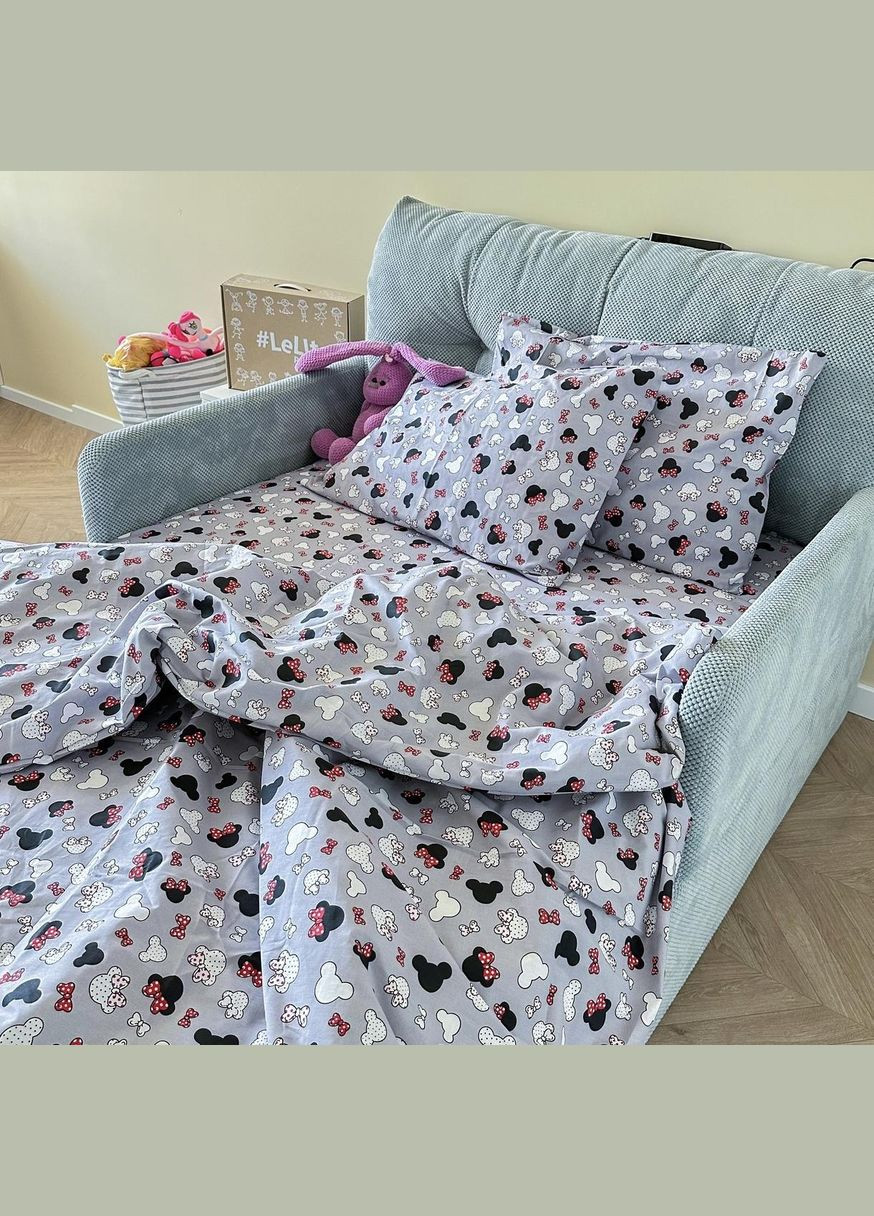 Постільна білизна «», Бязь, Серій із принтом, Євро, B1158 Lelit (308250115)