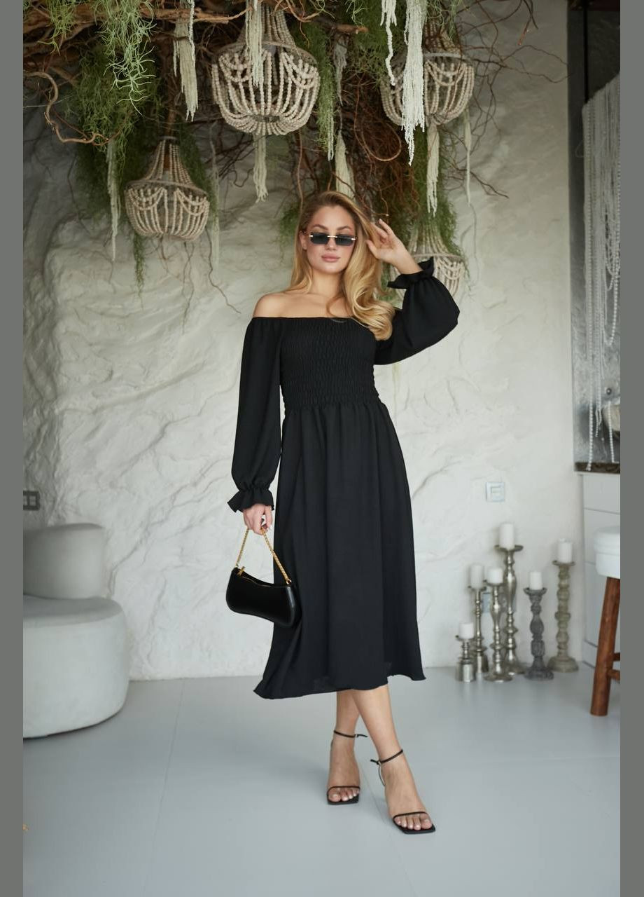 Чорна коктейльна, ділова, повсякденний, кежуал, вечірня жіноча сукня Україна