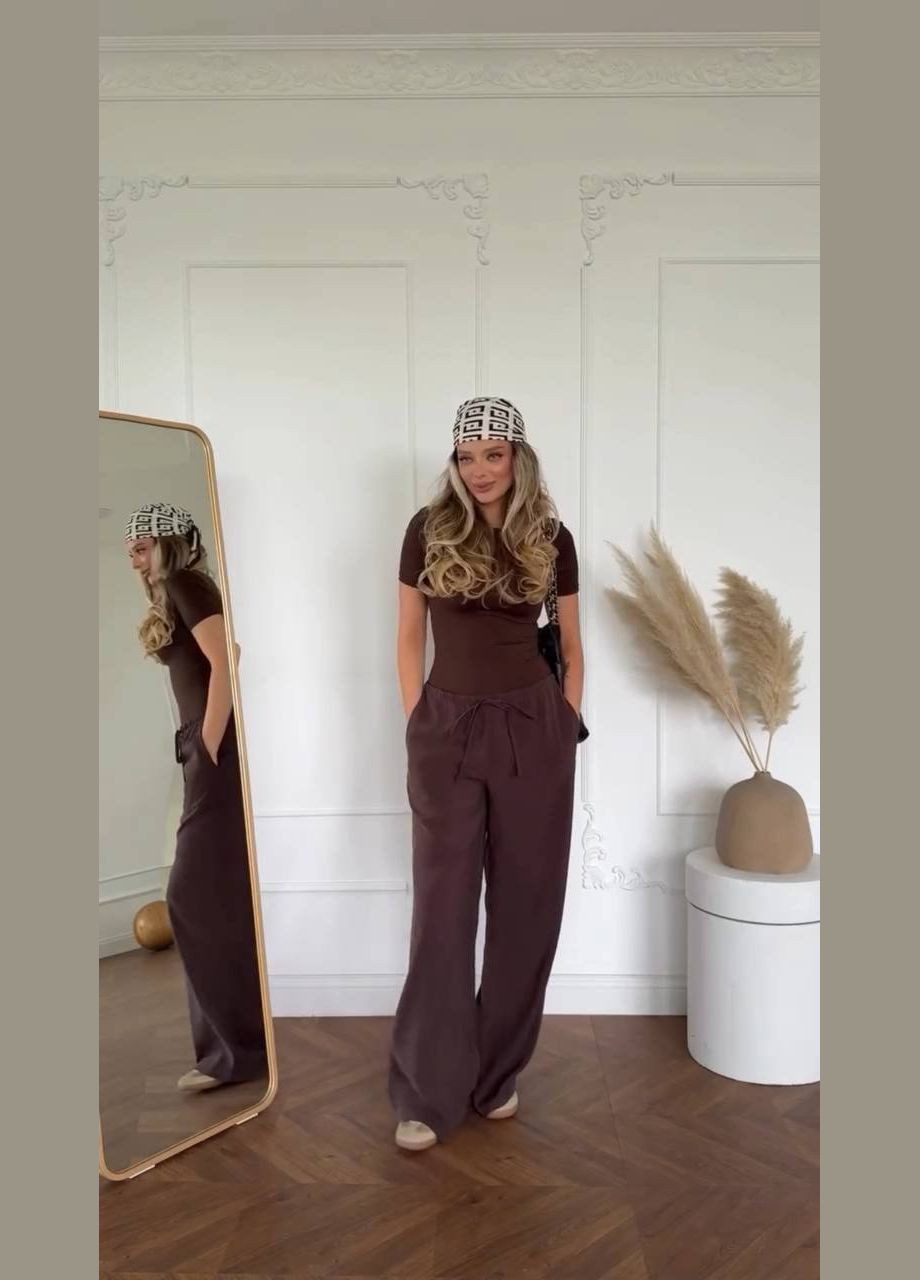 Жіночі штани прямого крою Adelante (332033957)