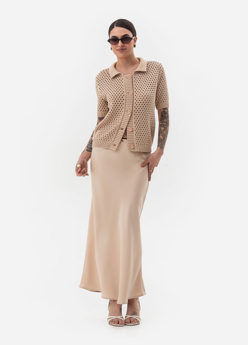 Ажурний кардиган із італійської бавовни SVTR (332813647)