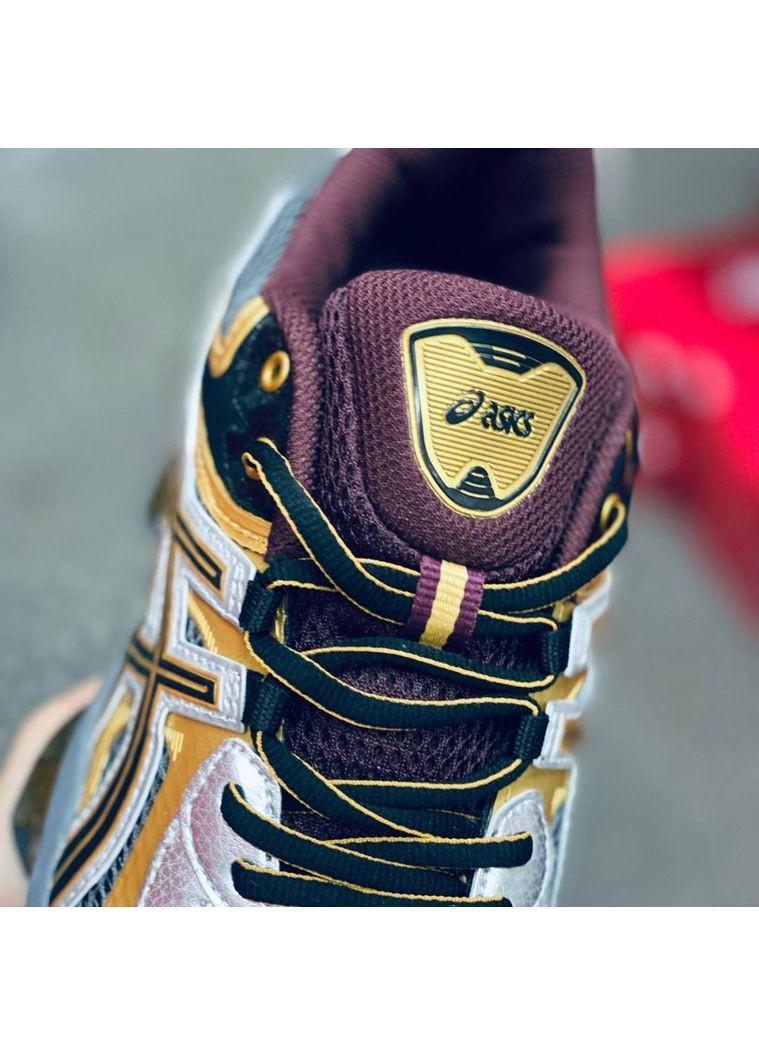 КРОСІВКИ ЖІНОЧІ ASICS GEL-QUANTUM KINETIC GOLD SILVER АСІКС ГЕЛЬ КВАНТУМ No Brand чорні демісезони (368884773)