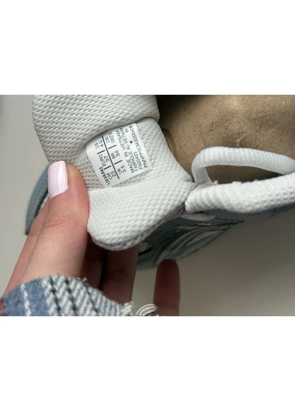 Кросівки жіночі Asics Gel-NYC 2055 Blue | Асікс Гель-НЮК блакитні No Brand блакитні демісезони (393137748)