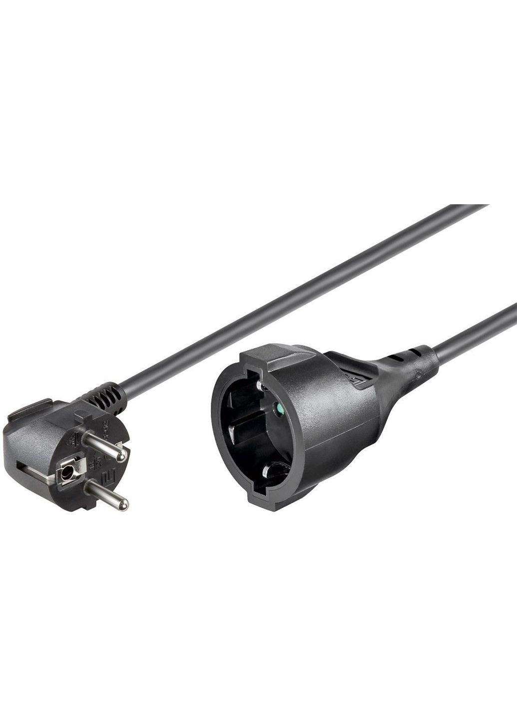 Кабель живлення подовжувач IEC(Schuko) M/F (тато/мама) 2.0m 16A жила 1.5кв.mm Cu Goobay (369645329)