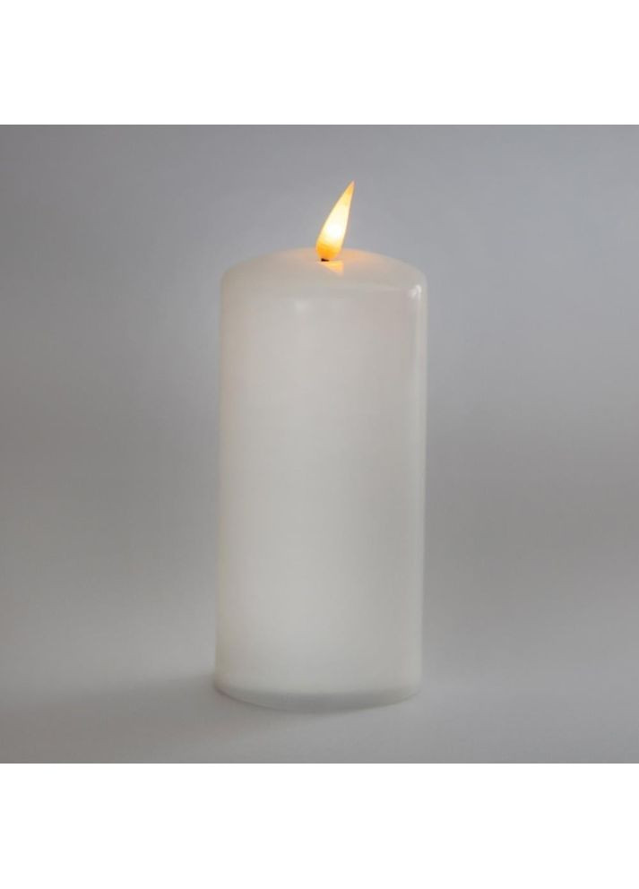 Набір свічок LED 15 см 3 шт. Білий ELISEY (366215002)