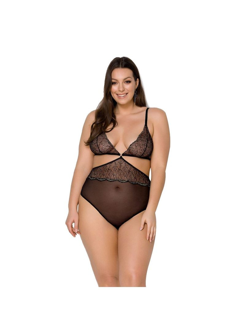 Боді Amberly Body black CherryLove Passion чорний поліестер, поліамід, еластан