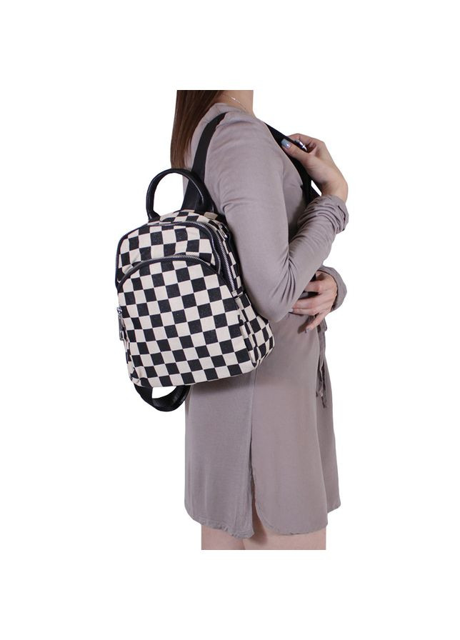 Рюкзак BV38391-2 Черно-бежевый De Esse (362692709)