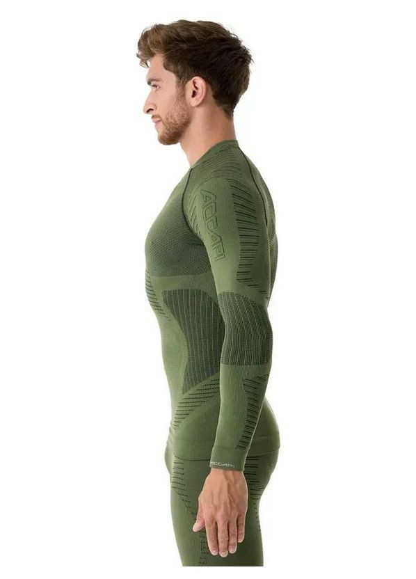 Термофутболка з довгим рукавом чоловіча Xperience, Military Black, Accapi (334669767)