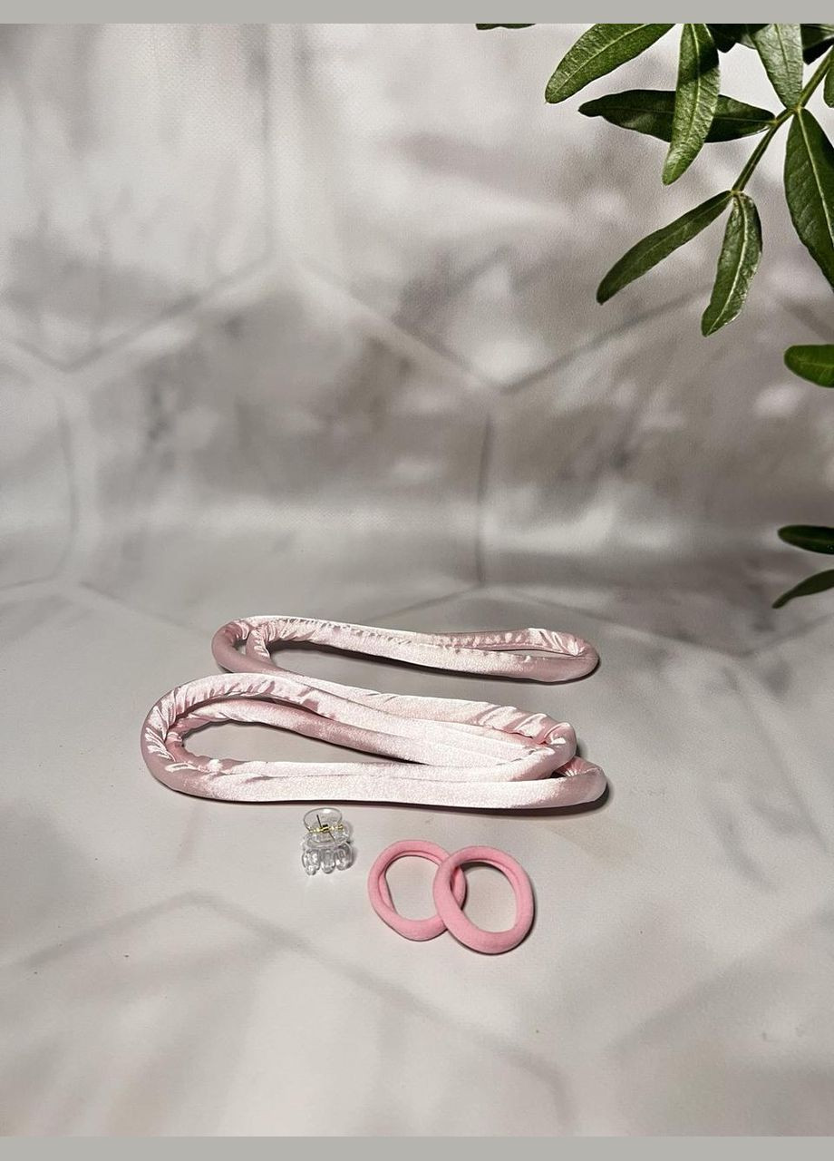 Бигуди для волос мягкие супертонкие розовые (ВИ2217) No Brand (347245237)