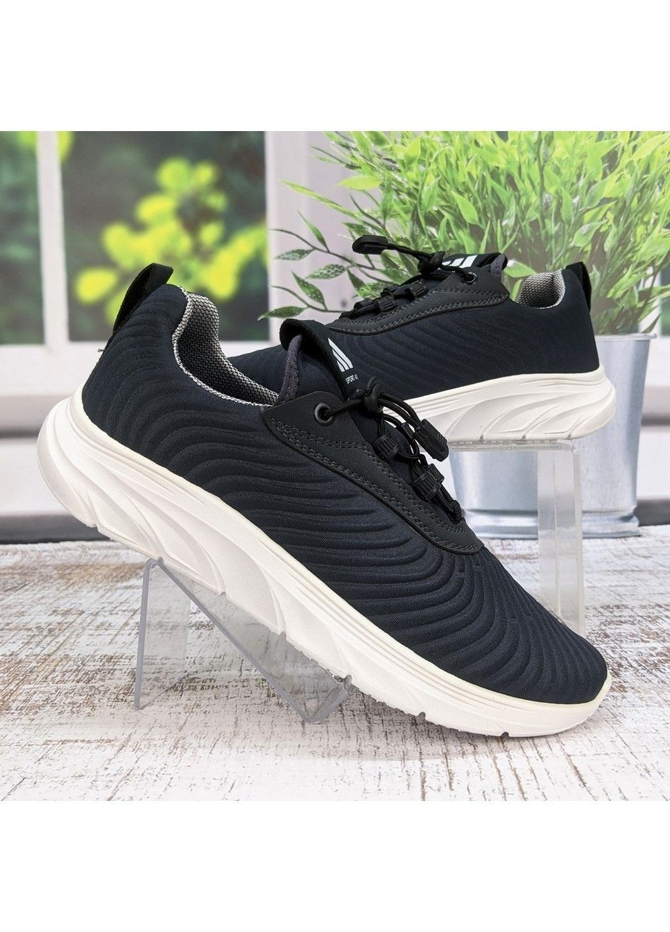 Темно-серые демисезонные кроссовки мужские Paolla