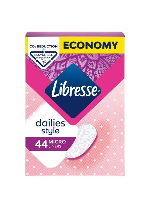 Щоденні прокладки Micro Refill, 44 шт. Libresse 4887 (328231479)