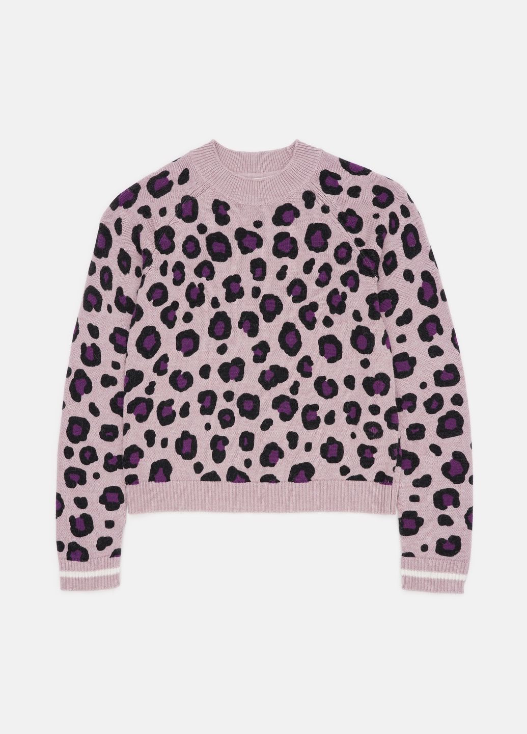 Фіолетовий зимовий светр H&M