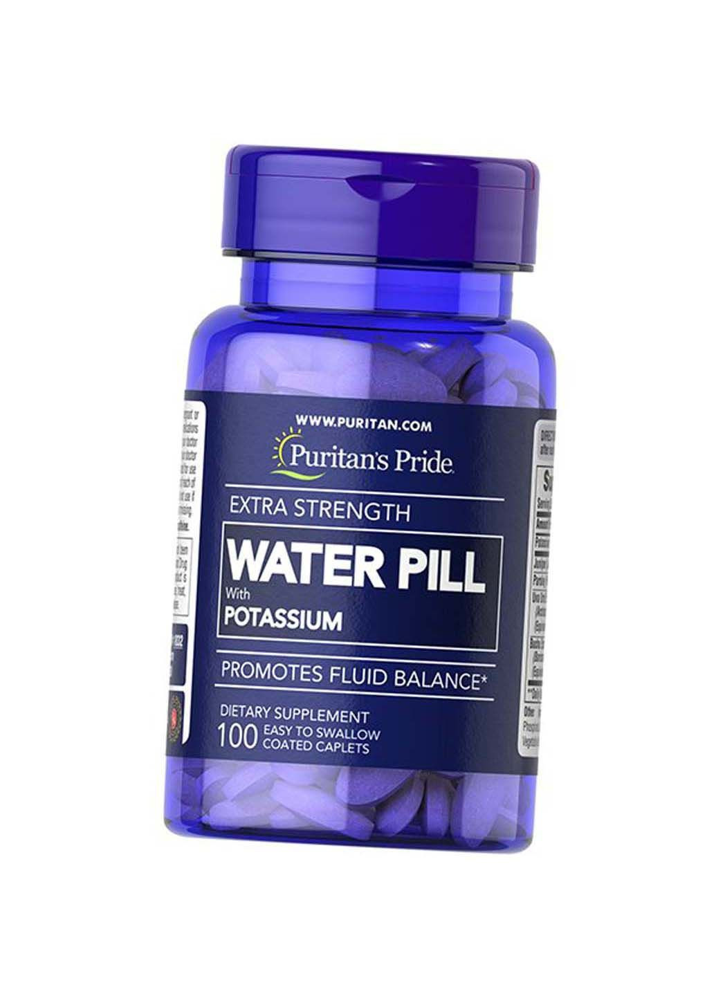 Поддержка водного баланса Extra Strength Water Pill 100каплет Puritans Pride (292711143)