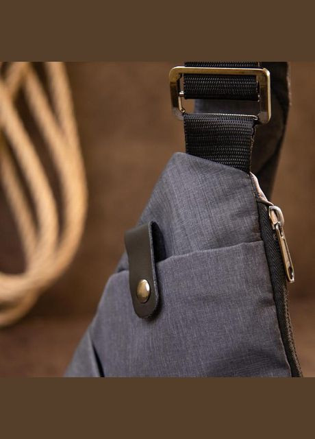 Сумка мужская планшет для документов рюкзак слинг в дорогу сумочка для телефона Серый 34759 Vintage (332612618)