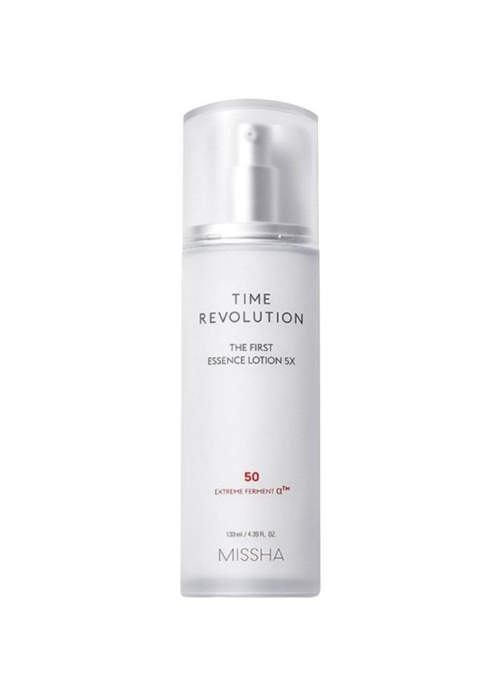 MISSHA Эмульсия для лица Time Revolution The First Essence Lotion 5X Увлажняющая эссенция, 130 мл — Крем, Южная Корея (328447331)