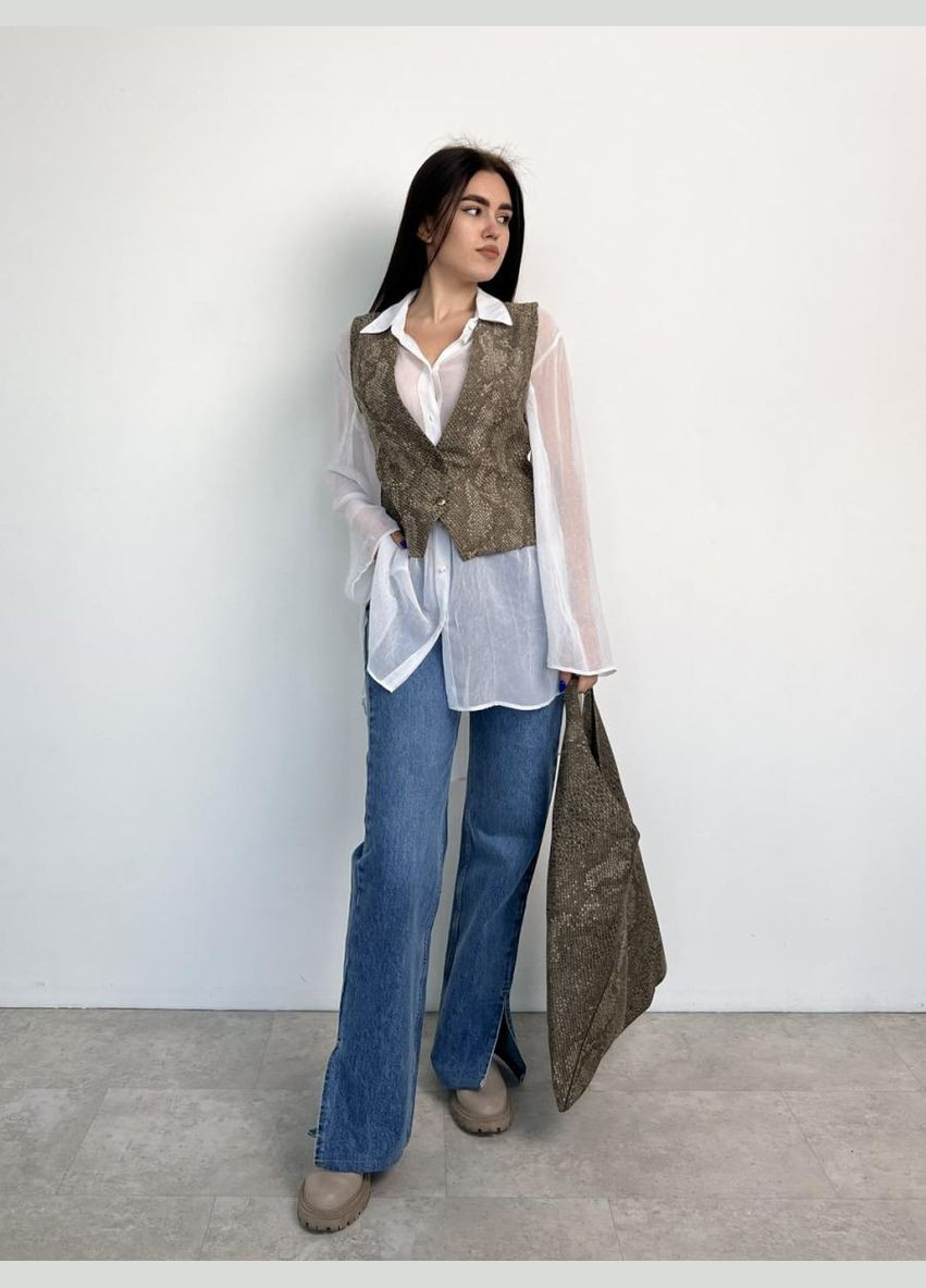 Женская сумка шоппер Python Art Knit (334305864)