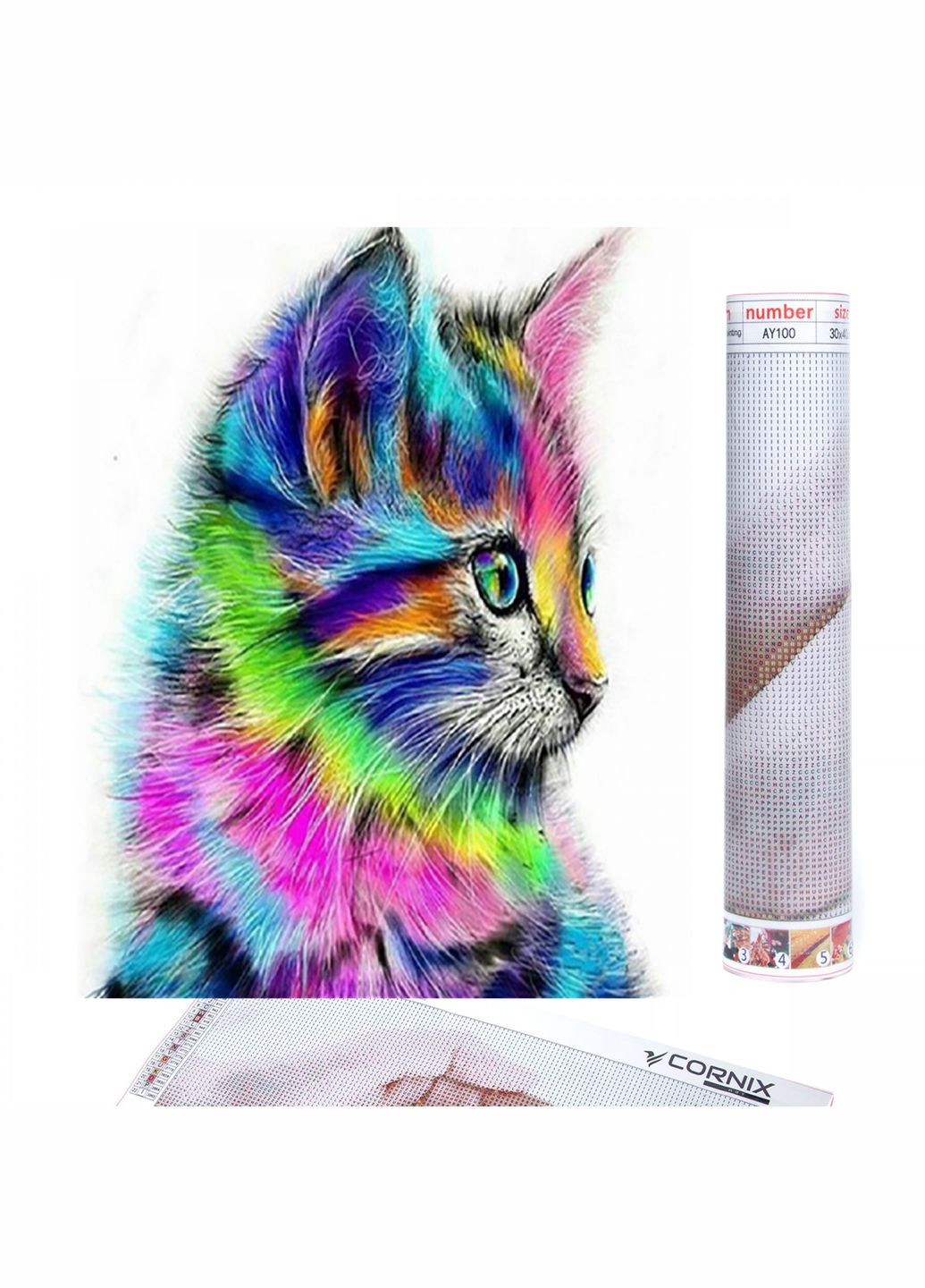 Набір алмазної мозаїки (вишивки) Art 40 x 30 см AY06 Cornix (314693134)