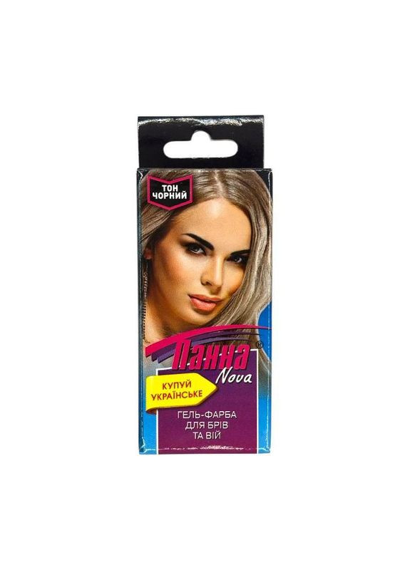 Краска для бровей ПАННА черная Panna (341262683)