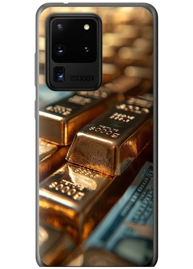 2D пластиковий чохол 'Сяйво золота' для Endorphone Samsung Galaxy S20 Ultra (291129898)