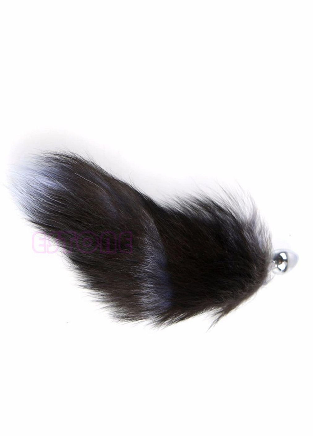 Анальна пробка з хвостиком песця Pet Play No Brand (339865102)