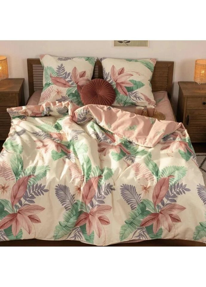 Постільна білизна полуторна Ранфорс 22216-1-5 210х143 см Viluta (336327855)