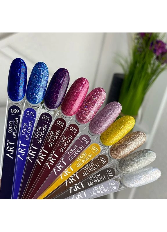 Гель-лак Gel Polish №073, 6 мл Art (397073814)