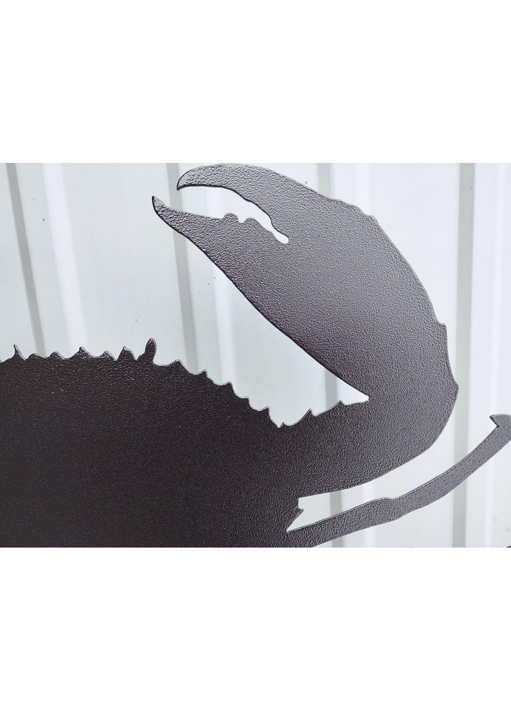 Флюгер на будинок Краб, флюгер на дах з металу 2 мм. No Brand (368896803)