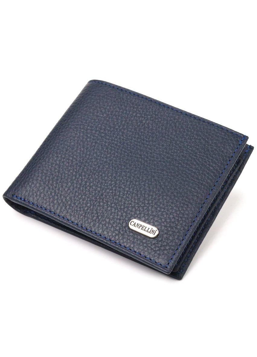 Мужской кожаный кошелек с 13 отделениями для карт синий (sku_21581) No Brand (327819407)