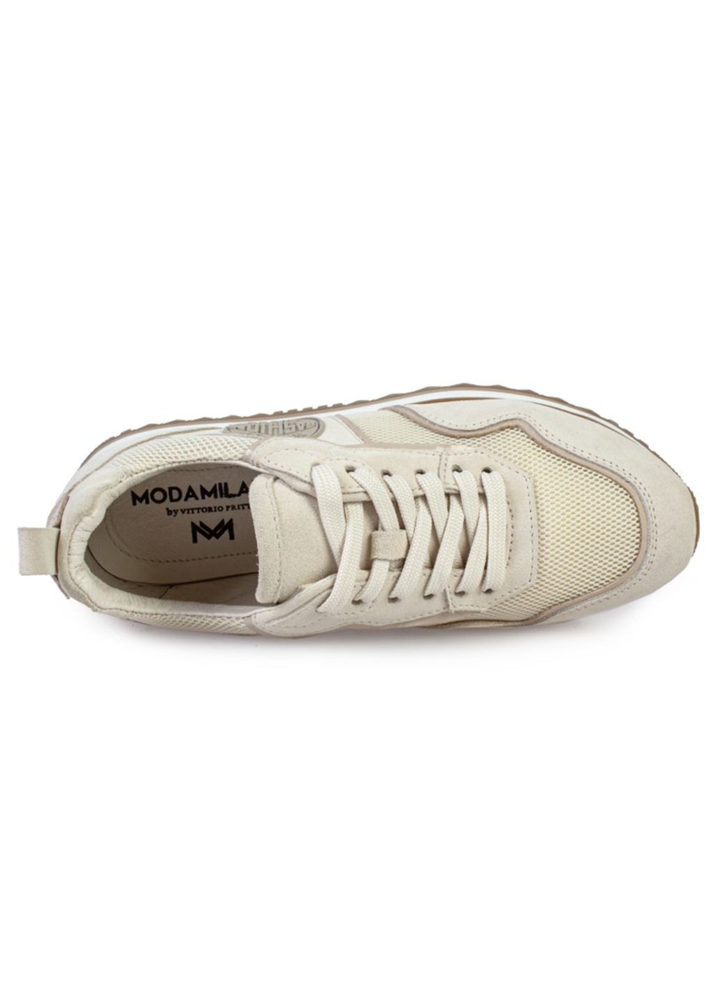 Бежеві осінні кросівки жіночі бренду 8200482_(1) ModaMilano