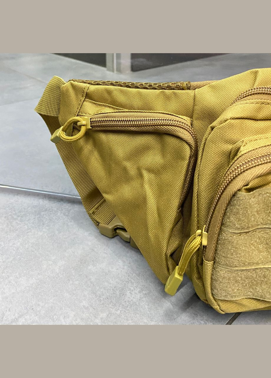 Сумка тактическая на пояс или через плечо,, 43 х 13 см, Оксфорд,, итог тактический на пояс Yakeda (338625031)