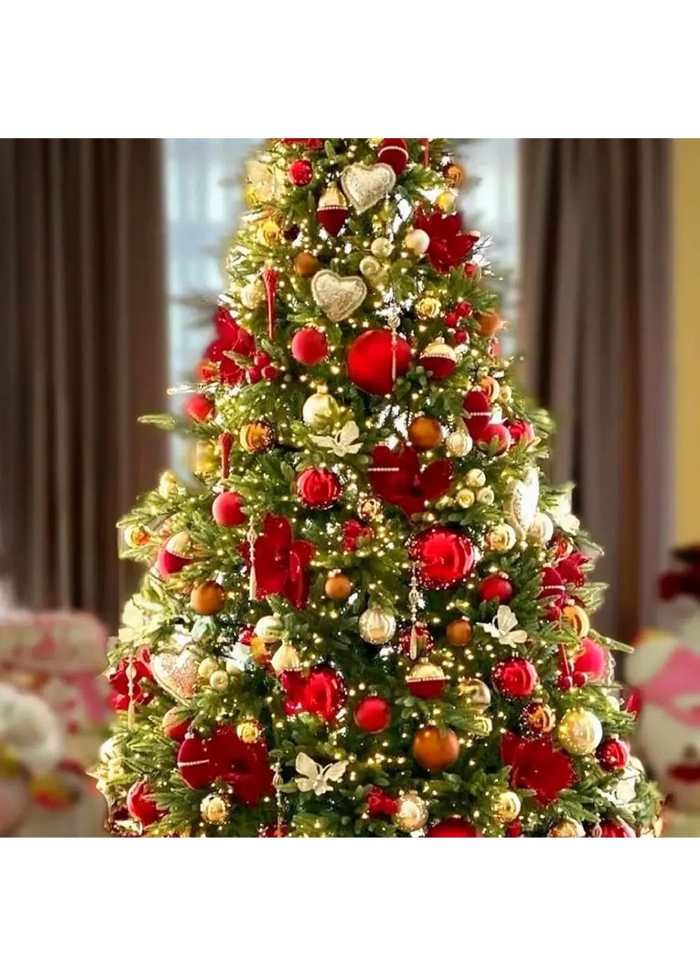 Гирлянда роса светодиодная с работой от USB пультом управления 8 режимов свечения 10 м 300 диодов (481989-Prob) Теплая Unbranded (369414186)