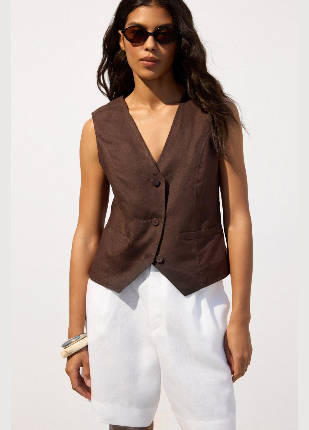 Шорти, колір білий Estro (337470223)