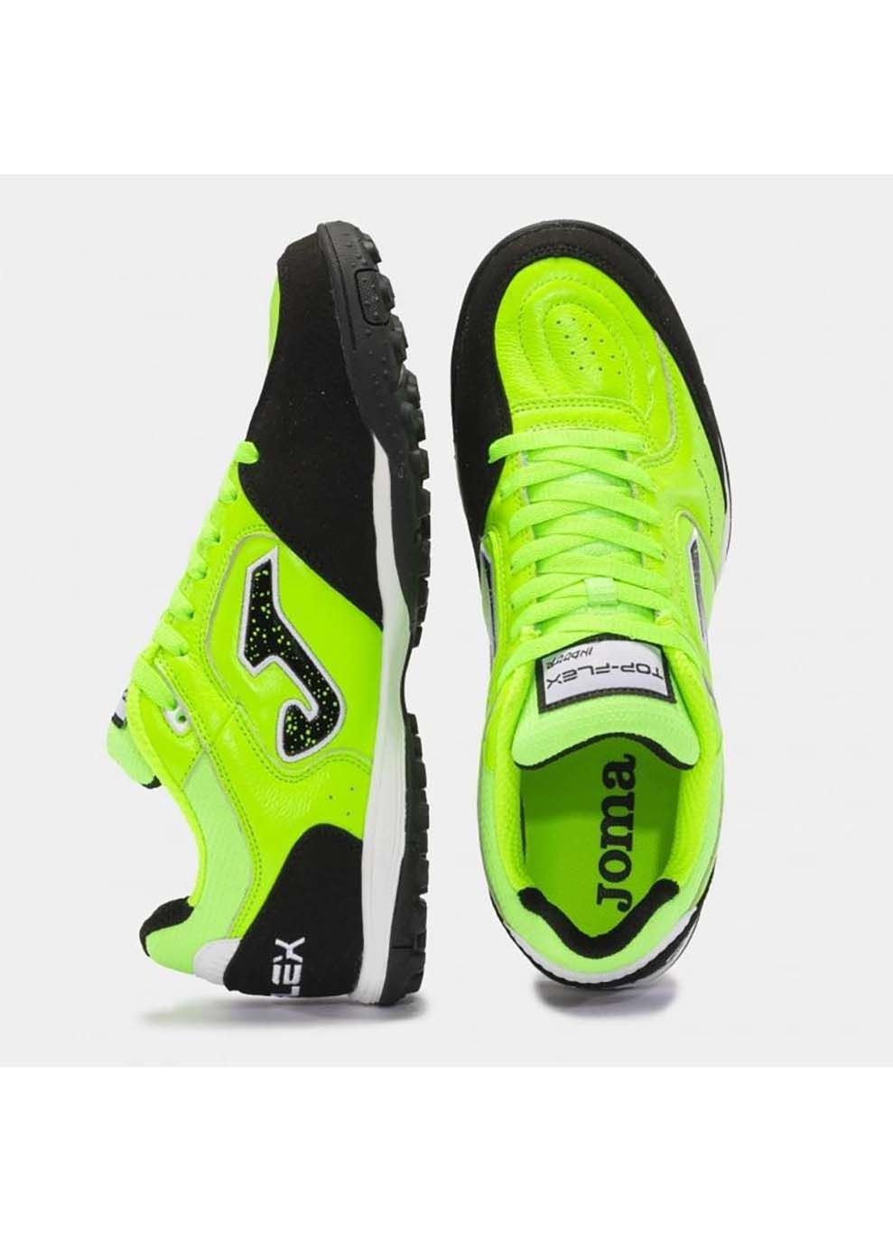 Салатовые сороконожки top flex салатовый Joma