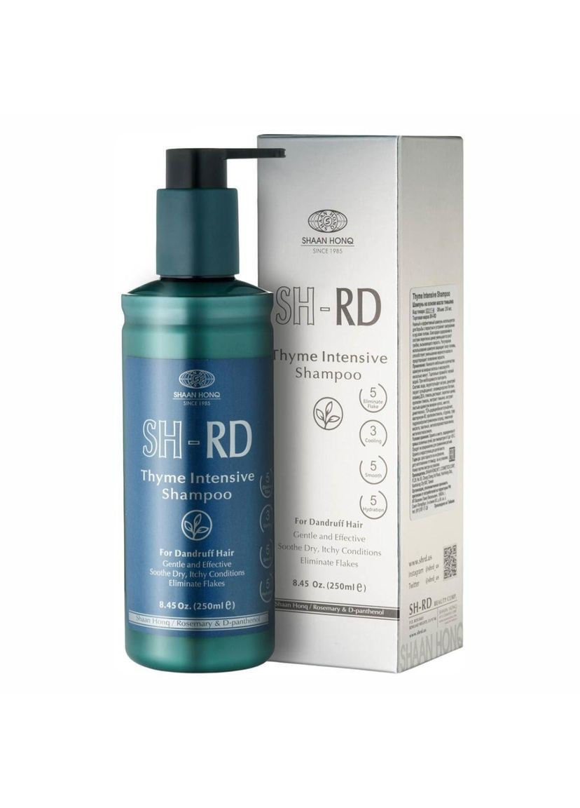 Thyme Shampoo професійний інтенсивний шампунь проти лупи на основі олії чебрецю, 250 мл INTENSIVE (364465495)