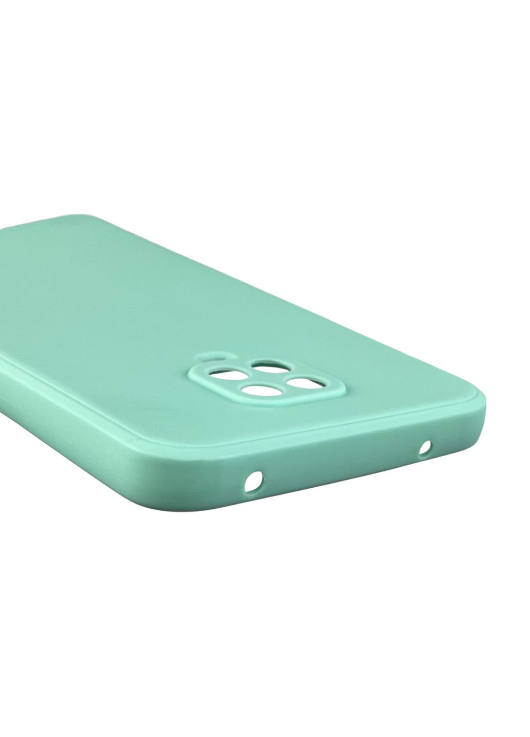 Чохол для Redmi Note 9 Pro з квадратними гранями із захистом камери на сяомі редмі нот 9 про м'ятний Xiaomi (366019623)