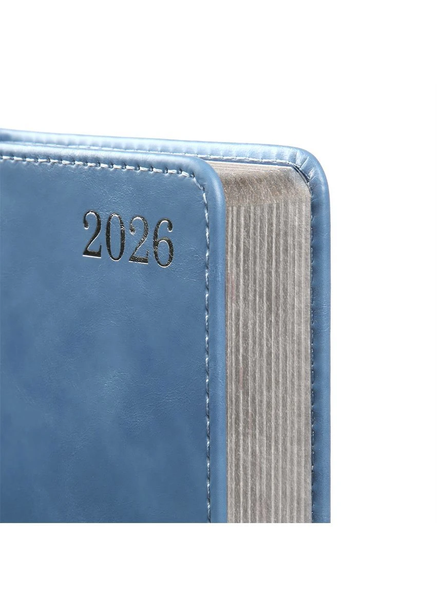 Ежедневник А6 2026 City 352 с Голубой (252676) Leo Planner (387576841)