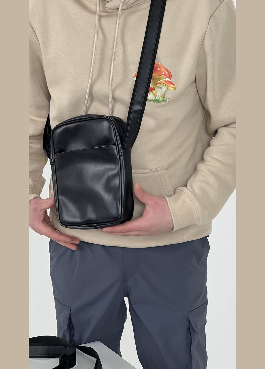 Мужская сумка барсетка через плечо мессенджер глянцевая ToBeYou base (280930868)