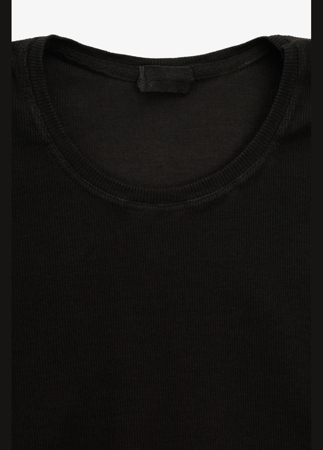 Серая летняя футболка однотонная для девочки 241103 158 см серый shop (2000990934024) Benini Віскоза; Нейлон; ПБТ