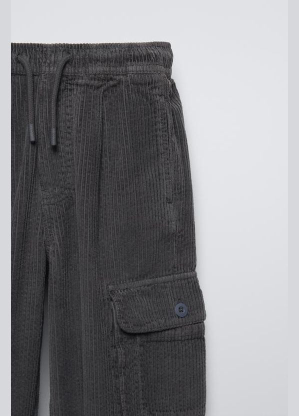 Графитовые брюки Zara