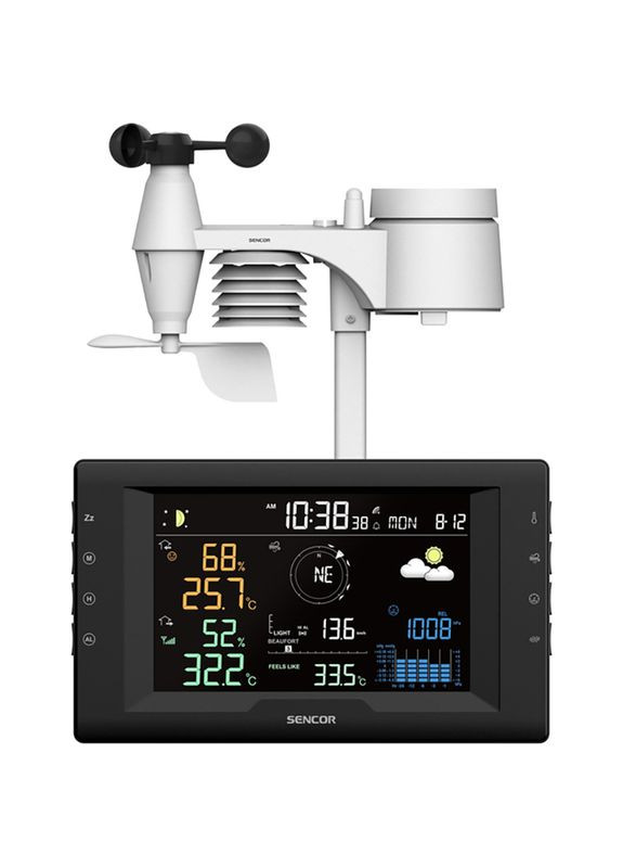 Метеостанция Black (SWS9400) Sencor (351363175)