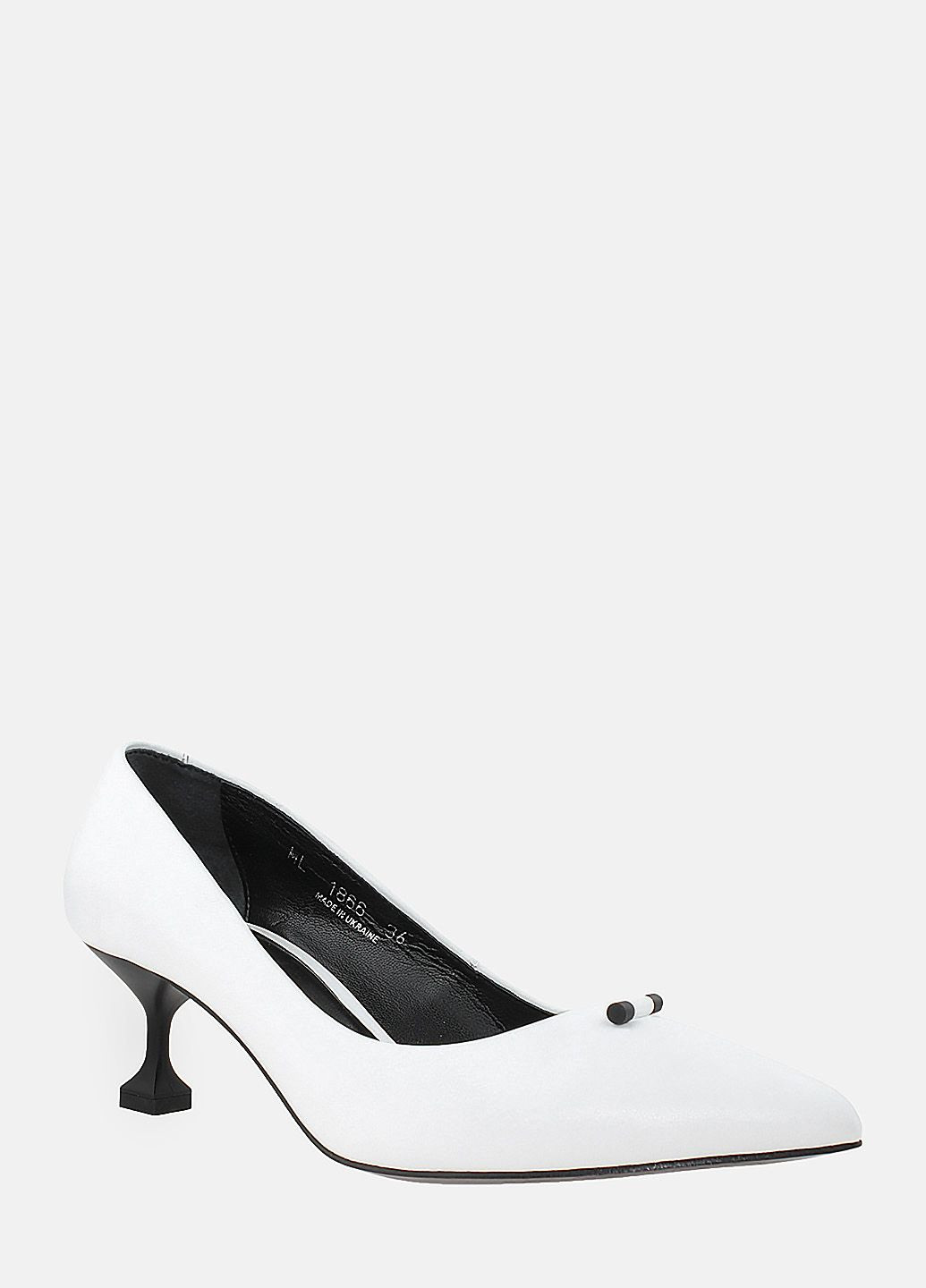 L`CARVARI Туфли L.Carvari RML1866 Белый белый з натуральная кожа, украина — демисезон (350875072)