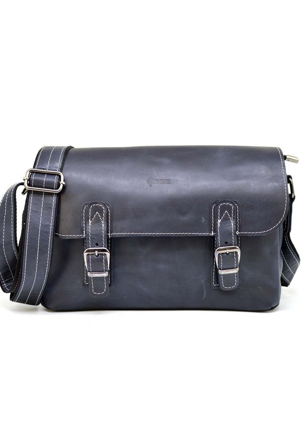 Чоловіча шкіряна сумка через плече 31х7х23 см TARWA (315870290)