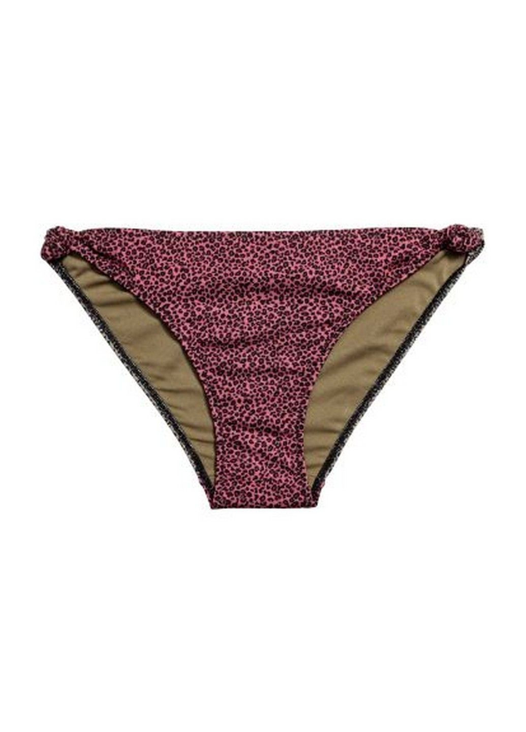 Темно-розовые купальные плавки леопардовый H&M