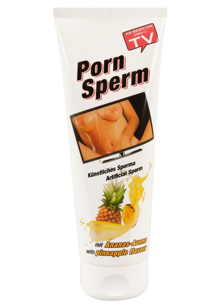 Лубрикант с имитацией спермы - Porn Sperm Pineapple, Drive 250 мл - Вагинальные лубриканты смазки Orion (335862877)