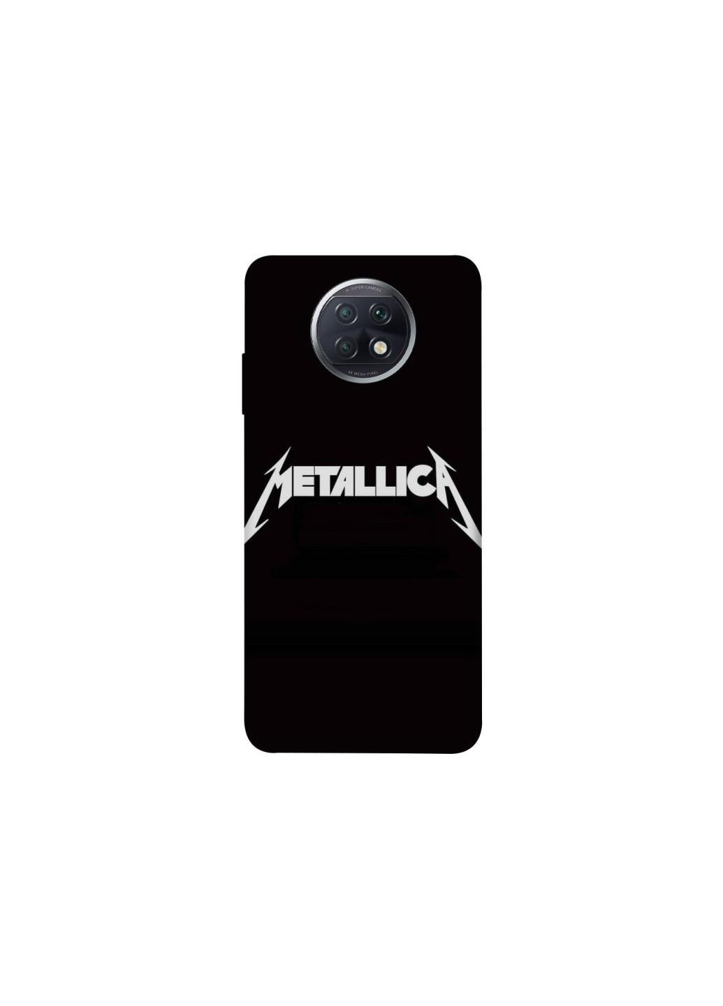 Чохол на Xiaomi Redmi Note 9 5G / Note 9T Metallica logo Frontalka (361092287)