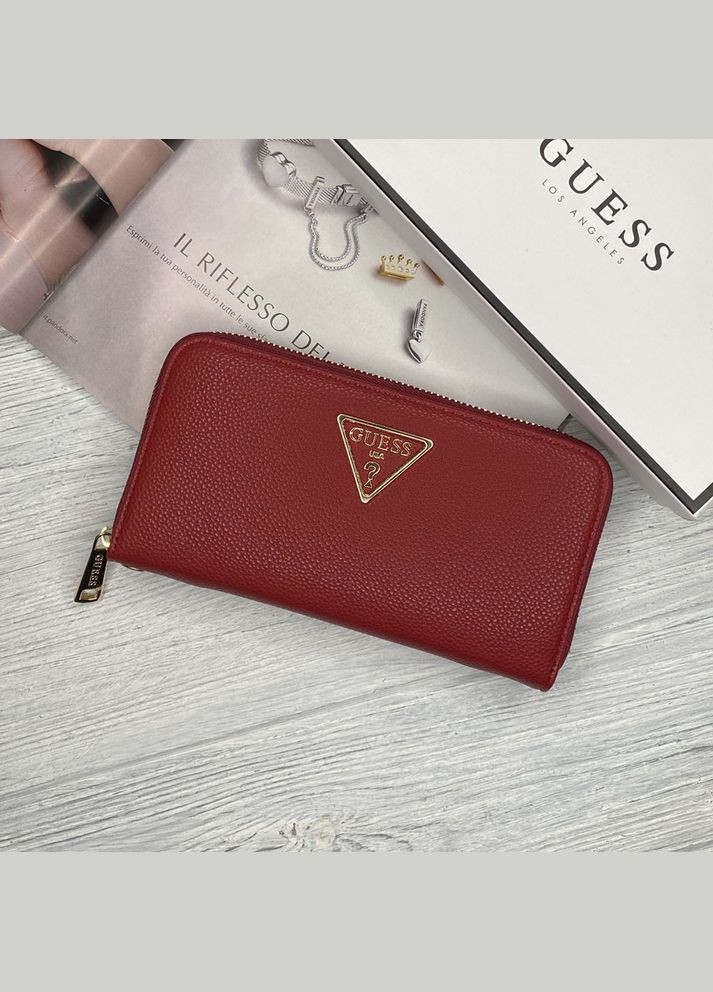 Жіночий гаманець на змійці (7581) red No Brand (322157442)